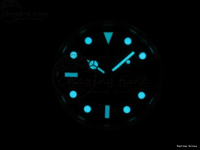 0504 GoAnywhere Submariner Black Diamond Bezel SS GSF Best Edition Black Dial On SS Bracelet A 3270